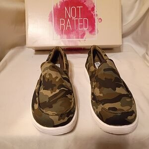 Not Rated Camouflage Flats